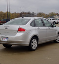 ford focus 2011 silver sedan sel gasoline 4 cylinders front wheel drive automatic 62708