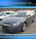 chevrolet malibu 2009 gray sedan lt gasoline 4 cylinders front wheel drive automatic 13350