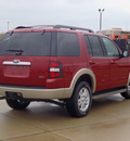 ford explorer 2010 red suv eddie bauer gasoline 6 cylinders 4 wheel drive automatic 62708