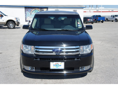 ford flex 2009 black suv sel gasoline 6 cylinders front wheel drive automatic 77388