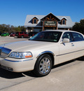 lincoln town car 2003 tan sedan cartier l gasoline 8 cylinders sohc rear wheel drive automatic with overdrive 76087