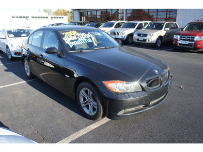 bmw 328xi 2008 black sedan 328xi gasoline 6 cylinders all whee drive automatic 08016