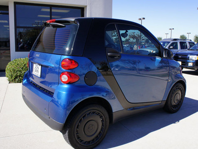 smart fortwo 2010 blue coupe gasoline 3 cylinders rear wheel drive automatic 76018