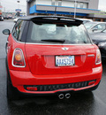 mini cooper 2007 red hatchback s gasoline 4 cylinders front wheel drive 6 speed manual 98371