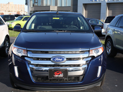 ford edge 2012 dark blue pearl met suv gasoline 4 cylinders front wheel drive 6 speed auto transmission 07735