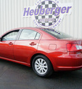 mitsubishi galant 2011 rave red sedan fe gasoline 4 cylinders front wheel drive automatic 80905