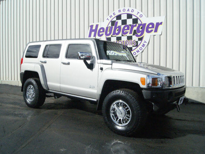hummer h3 2007 pewter suv h3x gasoline 5 cylinders 4 wheel drive automatic 80905