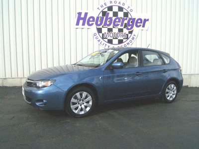 subaru impreza 2010 newport blue wagon 2 5i gasoline 4 cylinders all whee drive 5 speed manual 80905