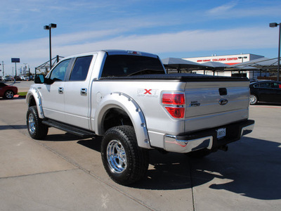 ford f 150 2011 silver xlt flex fuel 8 cylinders 4 wheel drive automatic 76087