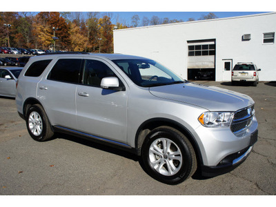 dodge durango 2011 silver suv crew gasoline 6 cylinders all whee drive automatic 08812