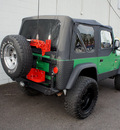 jeep wrangler 2004 green suv x gasoline 6 cylinders 4 wheel drive 5 speed manual 98371
