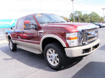 ford f 350 super duty 2008 brown lariat diesel 8 cylinders 4 wheel drive automatic with overdrive 32401