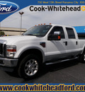 ford f 350 super duty 2008 white lariat diesel 8 cylinders 4 wheel drive automatic with overdrive 32401
