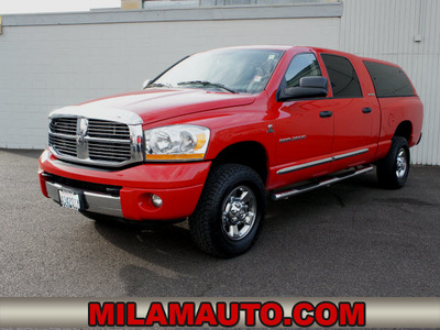 dodge ram pickup 2500 2006 red laramie 4x4 diesel 6 cylinders 4 wheel drive automatic with overdrive 98371