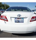 toyota camry 2011 white sedan gasoline 4 cylinders front wheel drive automatic 91761
