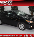 toyota corolla 2010 black sedan s gasoline 4 cylinders front wheel drive automatic 91731