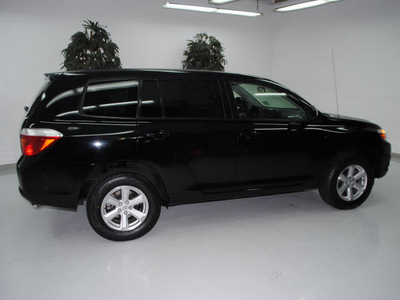 toyota highlander 2008 black suv gasoline 6 cylinders front wheel drive automatic 91731