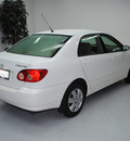 toyota corolla 2007 white sedan le gasoline 4 cylinders front wheel drive automatic 91731