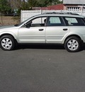 subaru outback 2005 beige wagon 2 5i gasoline 4 cylinders all whee drive manual 06019