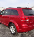 dodge journey 2010 dk  red suv sxt gasoline 6 cylinders front wheel drive automatic 60443