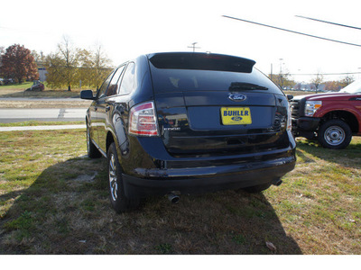 ford edge 2008 dark ink blue suv sel gasoline 6 cylinders all whee drive automatic with overdrive 07724