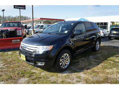 ford edge 2008 dark ink blue suv sel gasoline 6 cylinders all whee drive automatic with overdrive 07724