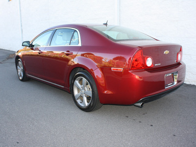 chevrolet malibu 2009 red sedan lt2 gasoline 4 cylinders front wheel drive automatic 27616