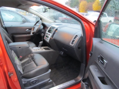 ford edge 2008 orange suv limited gasoline 6 cylinders all whee drive automatic with overdrive 13502