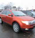 ford edge 2008 orange suv limited gasoline 6 cylinders all whee drive automatic with overdrive 13502