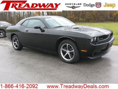dodge challenger 2010 black coupe se ralleye gasoline 6 cylinders rear wheel drive automatic 45840