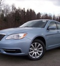 chrysler 200 2012 lt  blue sedan touring gasoline 4 cylinders front wheel drive not specified 44024