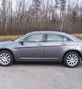chrysler 200 2012 dk  gray sedan touring gasoline 4 cylinders front wheel drive not specified 44024