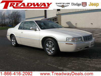 cadillac eldorado 2000 white coupe esc gasoline v8 front wheel drive automatic 45840