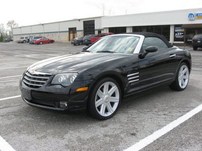 chrysler crossfire 2005 black limited gasoline 6 cylinders rear wheel drive automatic 45840