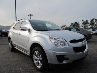 chevrolet equinox 2010 silver suv lt gasoline 4 cylinders front wheel drive automatic 45324