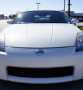 nissan 350z 2004 white coupe gasoline 6 cylinders rear wheel drive automatic 76018