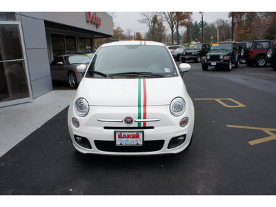 fiat 500 2012 off white hatchback sport gasoline 4 cylinders front wheel drive 5 speed manual 08844