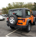 jeep wrangler 2012 orange suv sport gasoline 6 cylinders 4 wheel drive 6 speed manual 08844