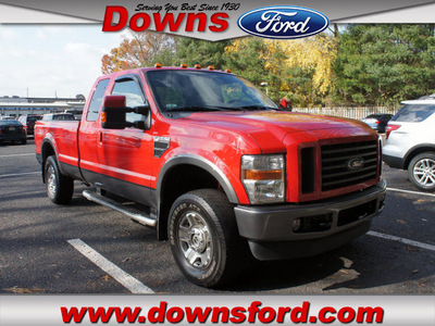 ford f 250 super duty 2009 red fx4 gasoline 8 cylinders 4 wheel drive 5 speed automatic 08753