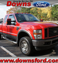 ford f 250 super duty 2009 red fx4 gasoline 8 cylinders 4 wheel drive 5 speed automatic 08753
