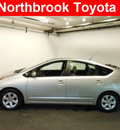 toyota prius 2004 silver sedan hybrid 4 cylinders front wheel drive automatic 60062