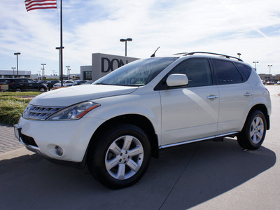 nissan murano 2006 off white suv sl gasoline 6 cylinders front wheel drive automatic 76018