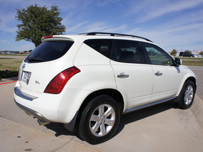 nissan murano 2006 off white suv sl gasoline 6 cylinders front wheel drive automatic 76018