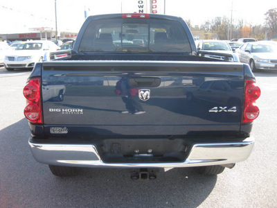 dodge ram pickup 1500 2007 blue st gasoline 8 cylinders 4 wheel drive automatic with overdrive 62863