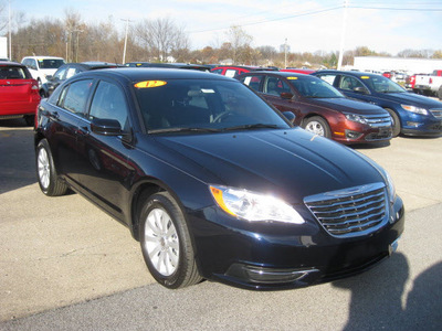 chrysler 200 2012 dk  blue sedan touring gasoline 4 cylinders front wheel drive 6 speed automatic 62863