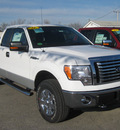 ford f 150 2011 white xl flex fuel 6 cylinders 4 wheel drive 6 speed automatic 62863