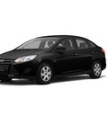 ford focus 2012 black sedan s gasoline 4 cylinders front wheel drive not specified 46168