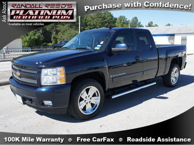 chevrolet silverado 1500 2007 black ltz flex fuel 8 cylinders 4 wheel drive automatic 77388