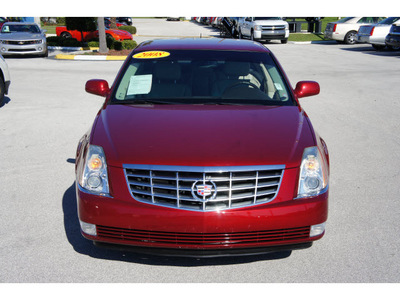 cadillac dts 2008 dk  red sedan gasoline 8 cylinders front wheel drive automatic 33870