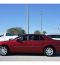 cadillac dts 2008 dk  red sedan gasoline 8 cylinders front wheel drive automatic 33870